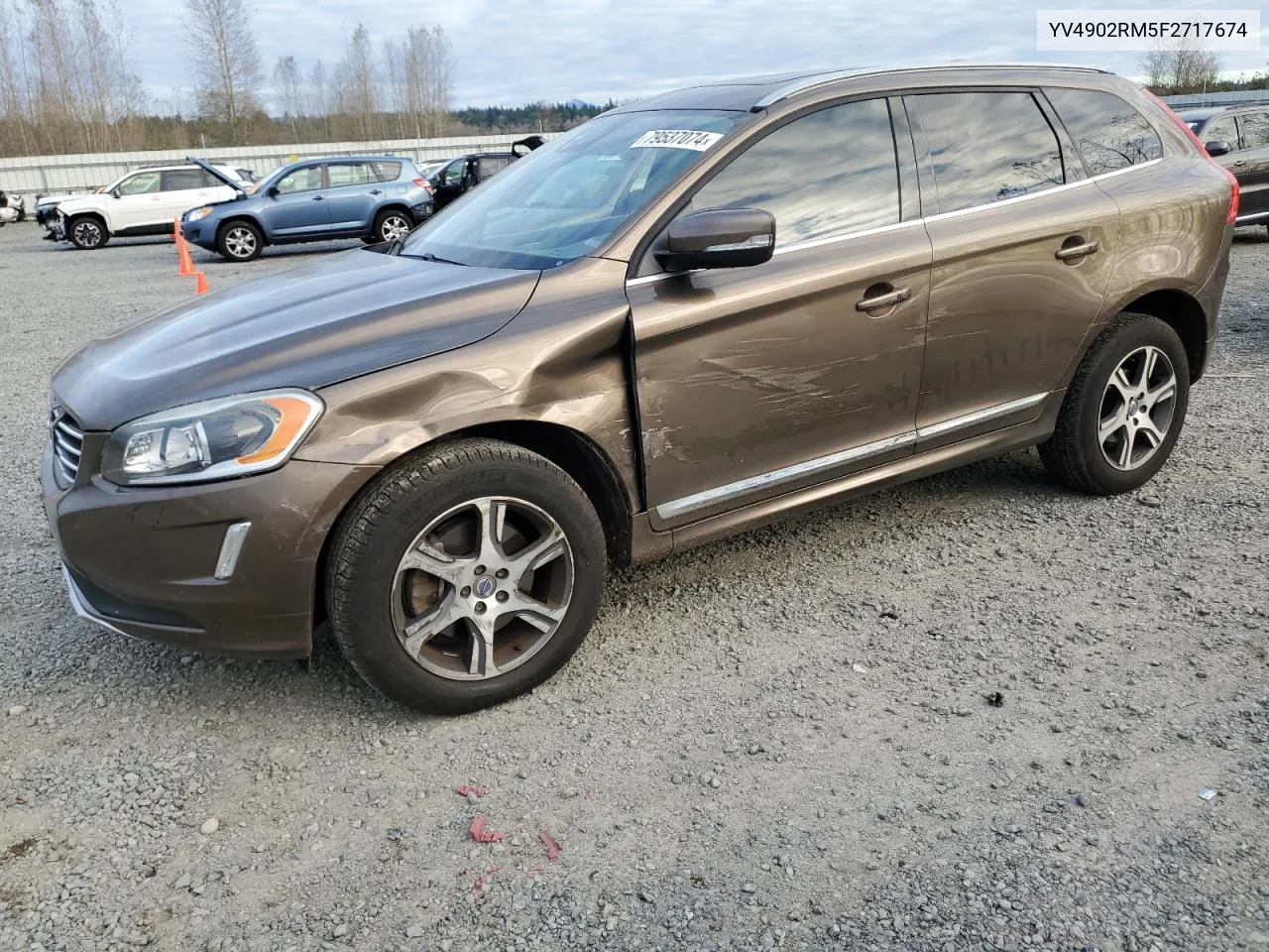 2015 Volvo Xc60 T6 Platinum VIN: YV4902RM5F2717674 Lot: 79537074