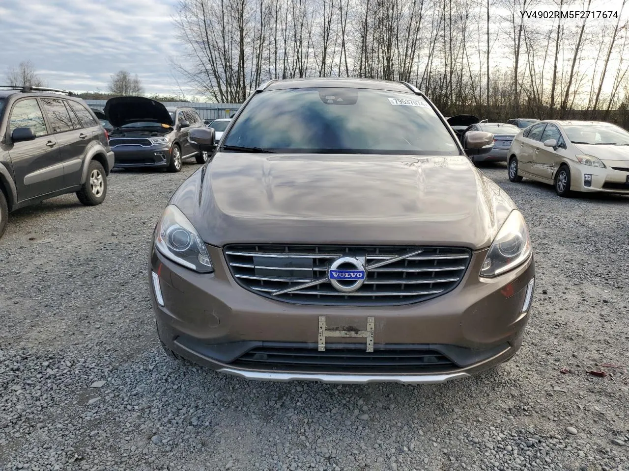 2015 Volvo Xc60 T6 Platinum VIN: YV4902RM5F2717674 Lot: 79537074