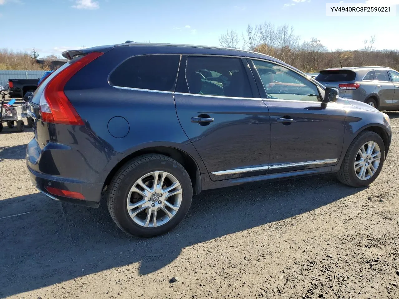 2015 Volvo Xc60 3.2 Premier + VIN: YV4940RC8F2596221 Lot: 79841674