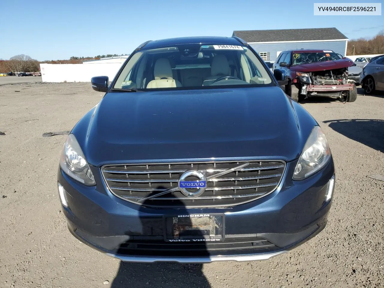 2015 Volvo Xc60 3.2 Premier + VIN: YV4940RC8F2596221 Lot: 79841674