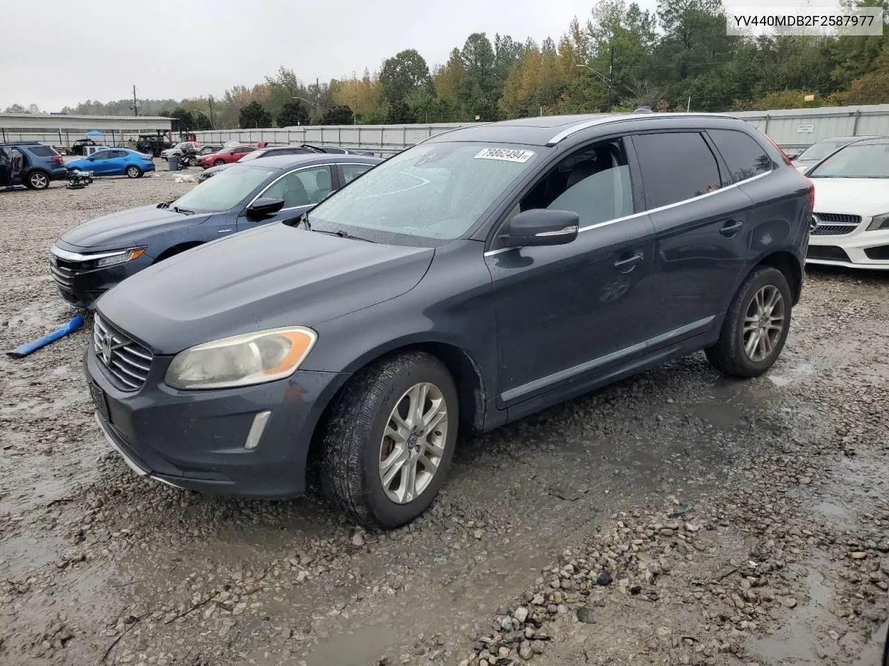 2015 Volvo Xc60 T5 Premier VIN: YV440MDB2F2587977 Lot: 79862494