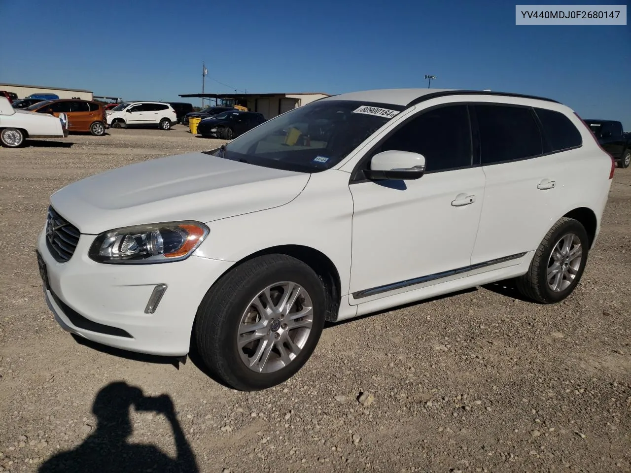 2015 Volvo Xc60 T5 VIN: YV440MDJ0F2680147 Lot: 80900184