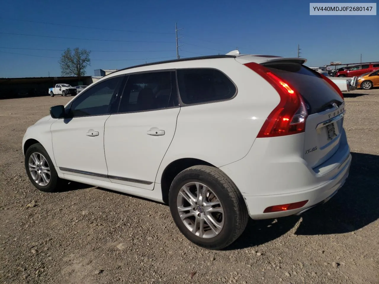 2015 Volvo Xc60 T5 VIN: YV440MDJ0F2680147 Lot: 80900184