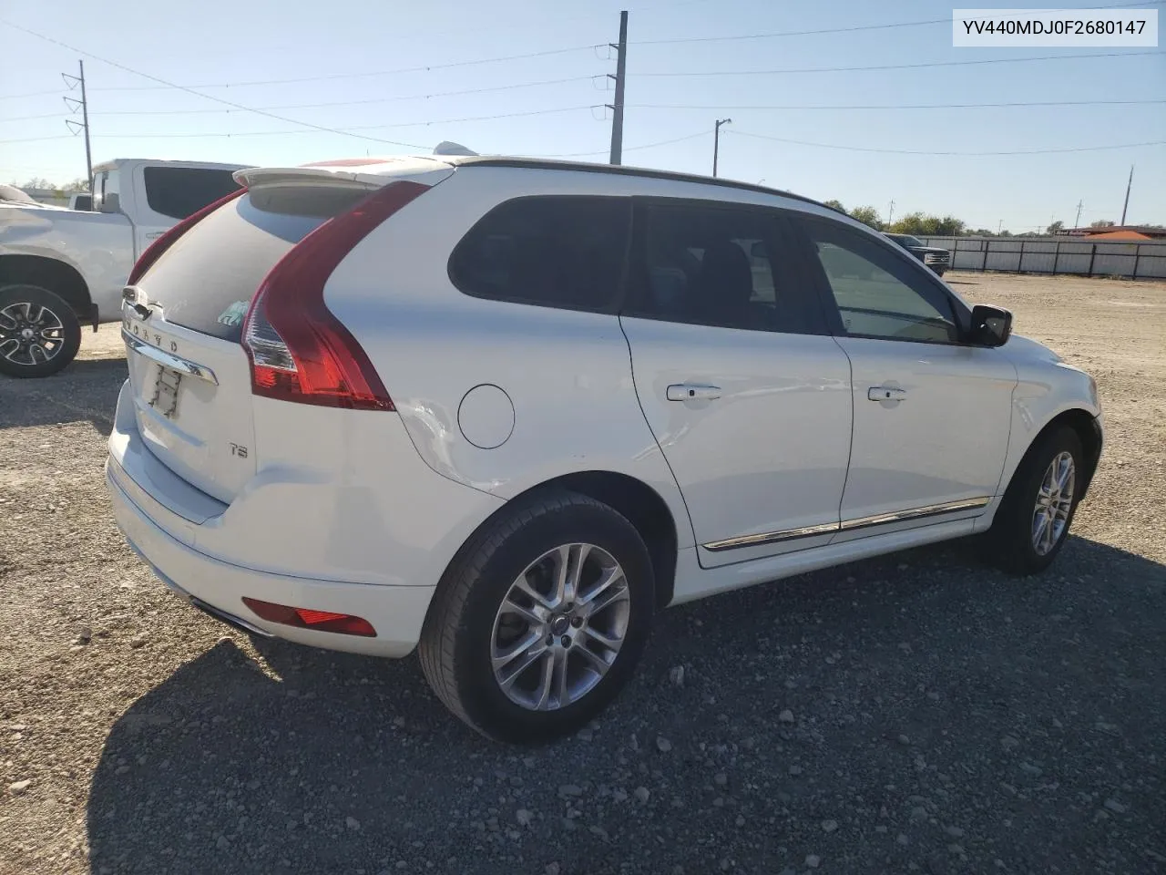 2015 Volvo Xc60 T5 VIN: YV440MDJ0F2680147 Lot: 80900184