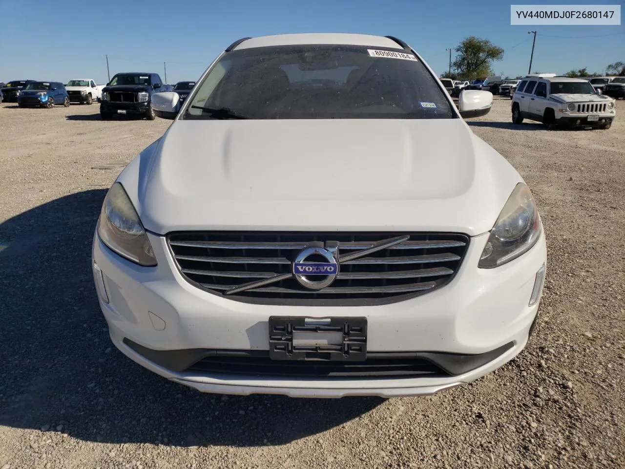 2015 Volvo Xc60 T5 VIN: YV440MDJ0F2680147 Lot: 80900184