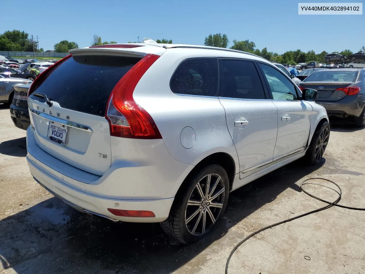 YV440MDK4G2894102 2016 Volvo Xc60 T5 Premier