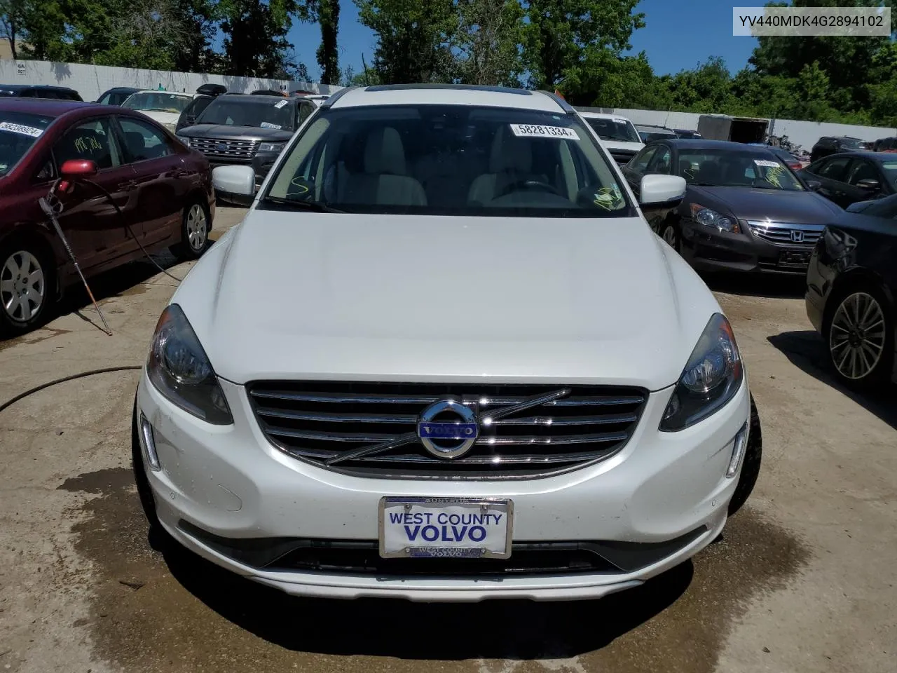 2016 Volvo Xc60 T5 Premier VIN: YV440MDK4G2894102 Lot: 58281334