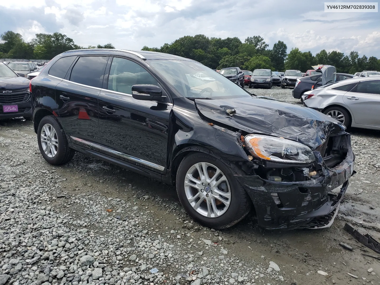 YV4612RM7G2839308 2016 Volvo Xc60 T5 Platinum