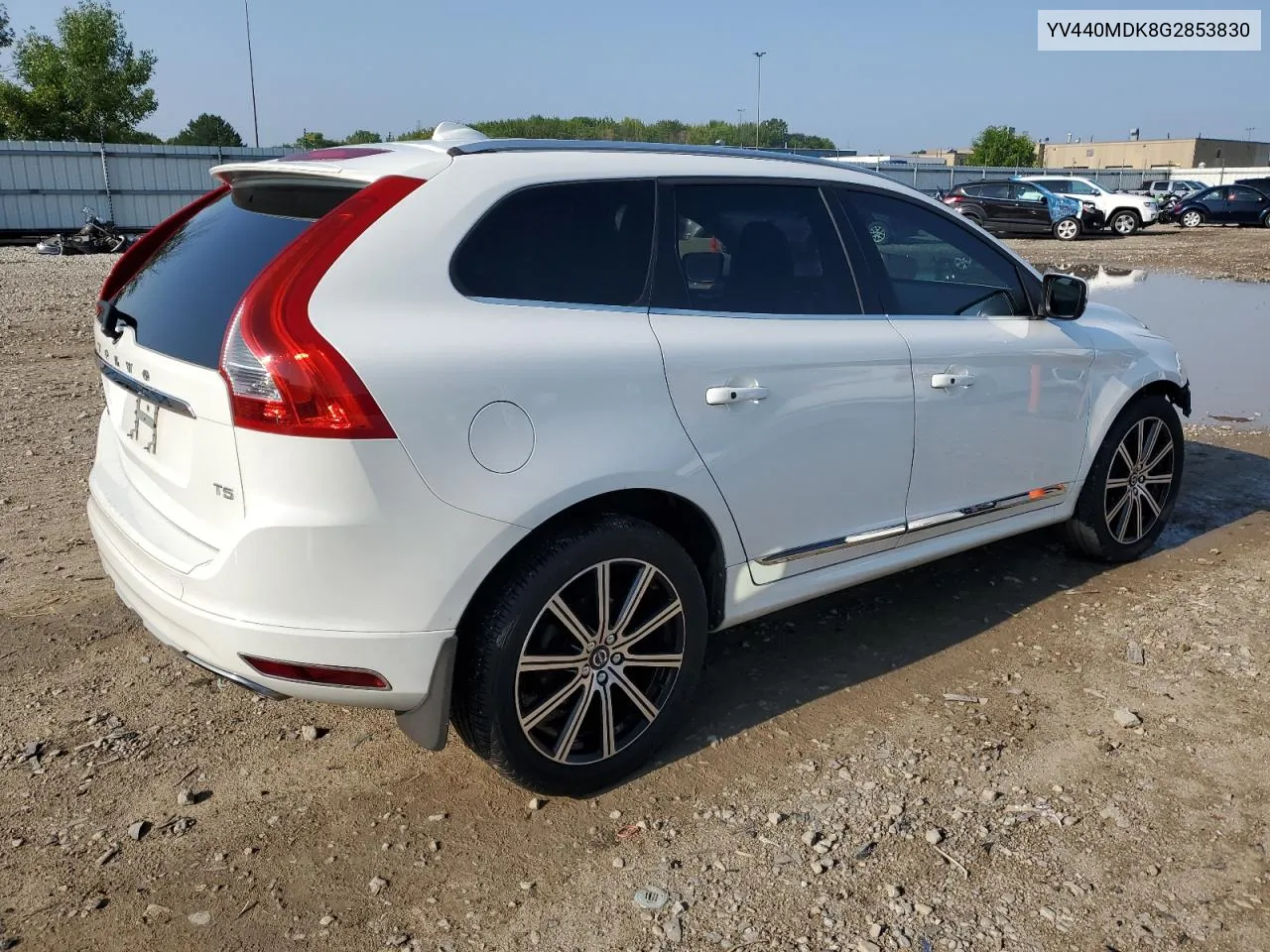 YV440MDK8G2853830 2016 Volvo Xc60 T5 Premier