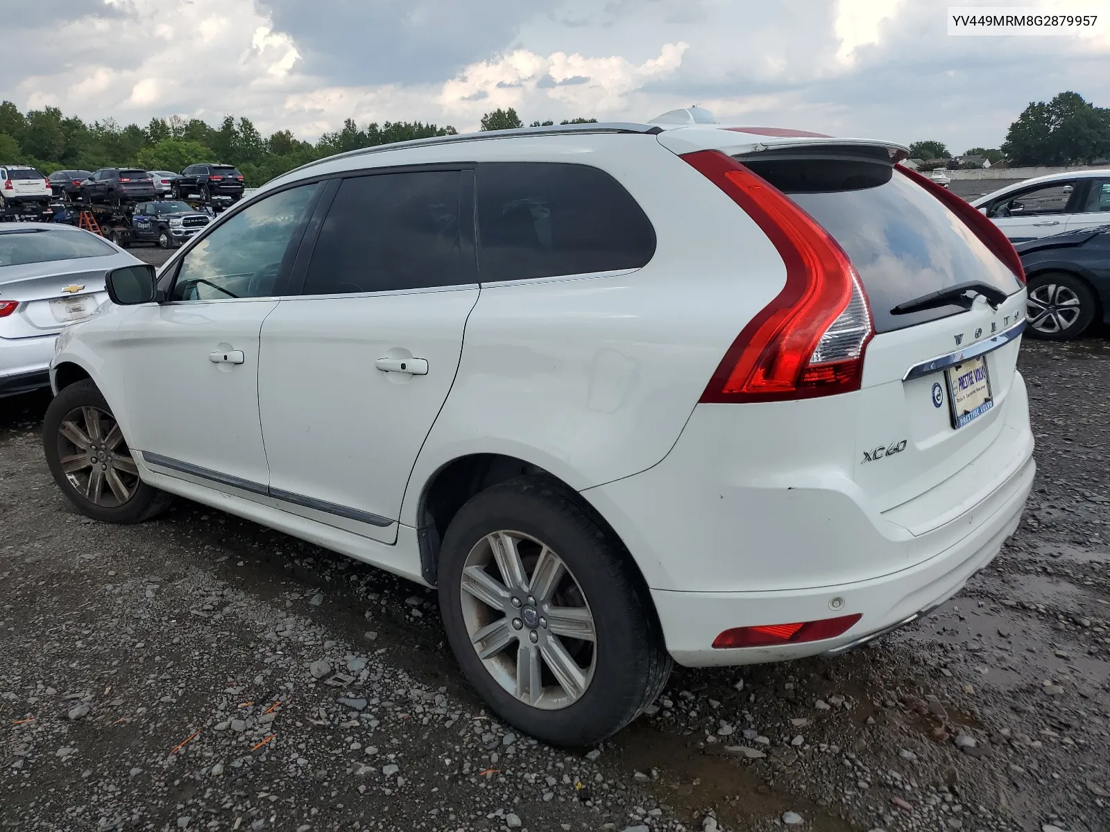 2016 Volvo Xc60 T6 Platinum VIN: YV449MRM8G2879957 Lot: 66006254