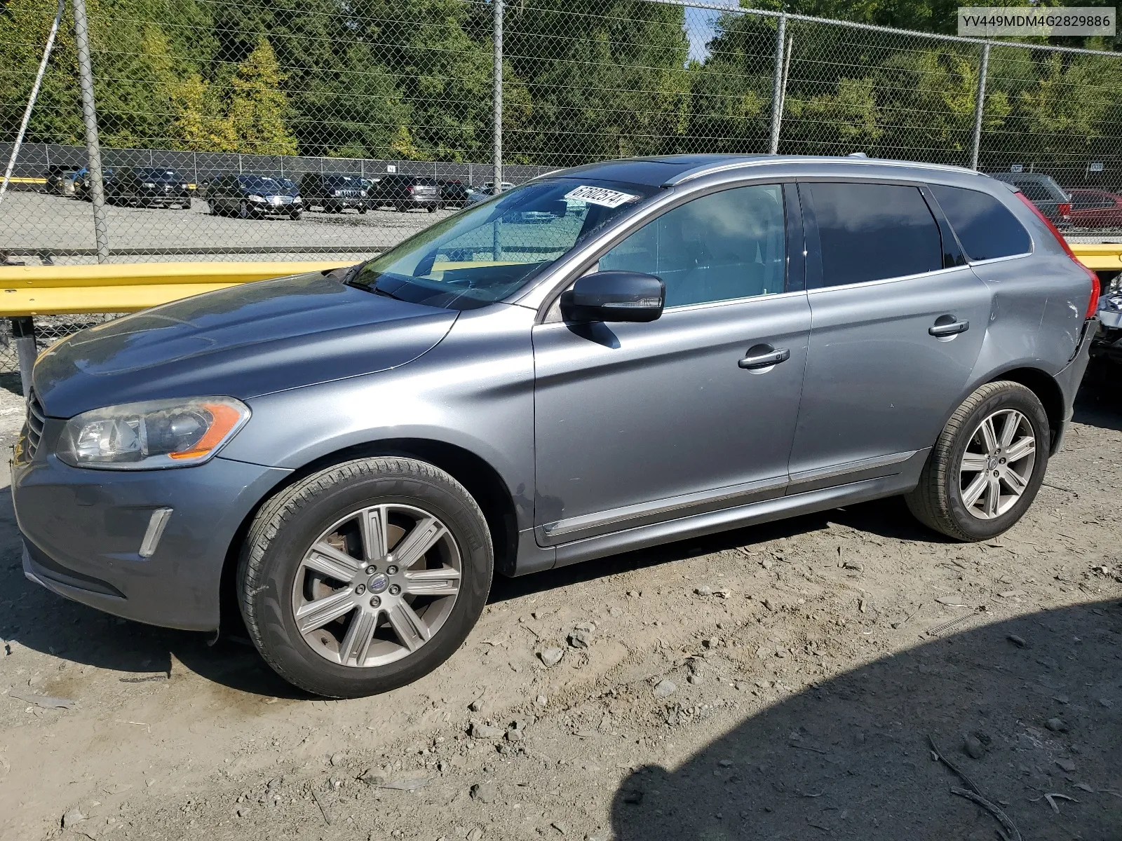 YV449MDM4G2829886 2016 Volvo Xc60 T6 Platinum