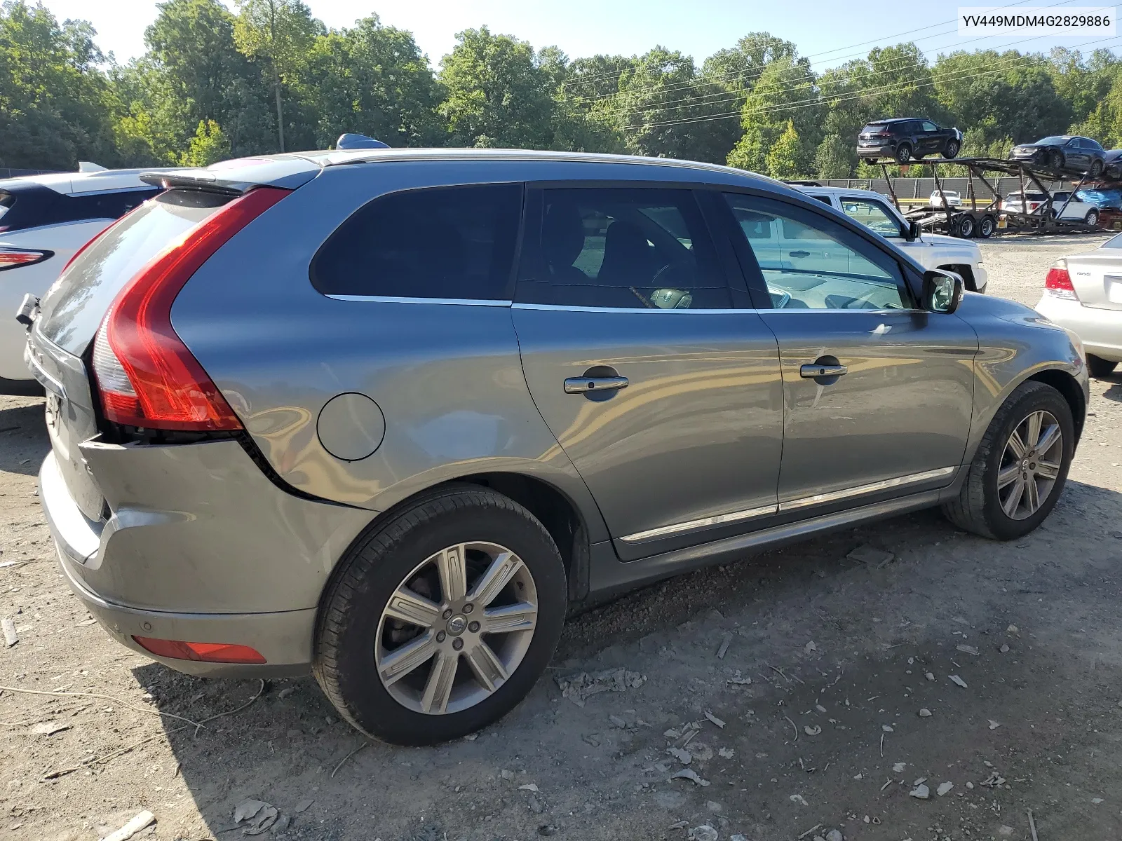 YV449MDM4G2829886 2016 Volvo Xc60 T6 Platinum