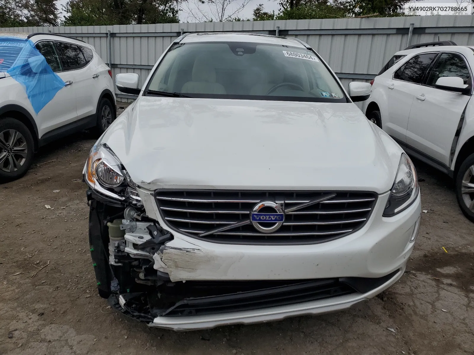 2016 Volvo Xc60 T6 Premier VIN: YV4902RK7G2788665 Lot: 68003464