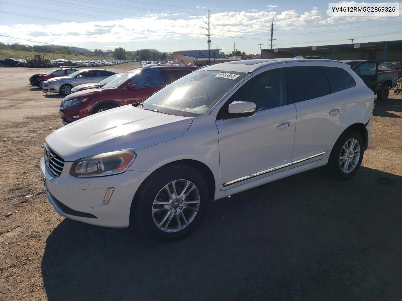 2016 Volvo Xc60 T5 Platinum VIN: YV4612RM5G2869326 Lot: 68933564