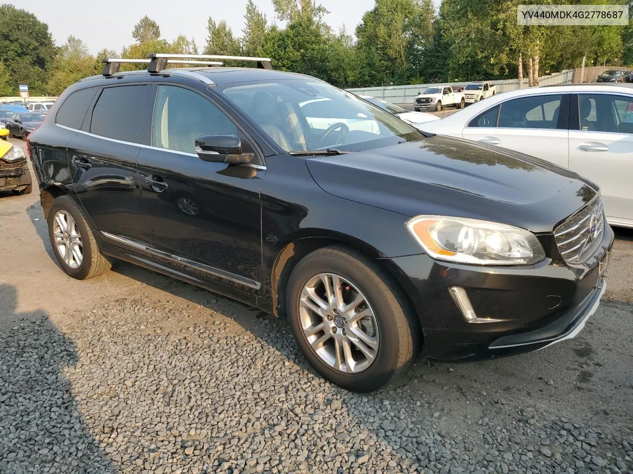 YV440MDK4G2778687 2016 Volvo Xc60 T5 Premier