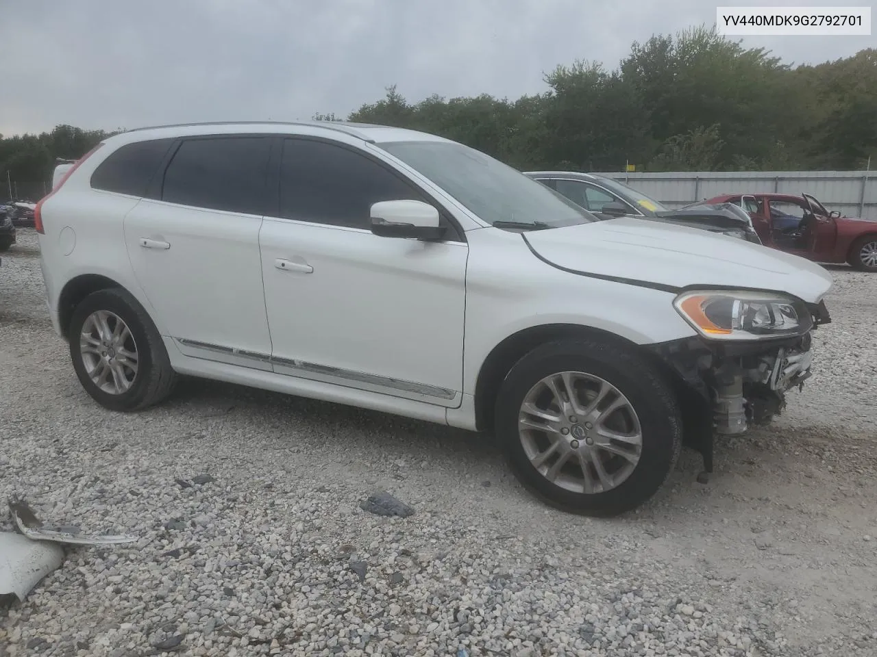 YV440MDK9G2792701 2016 Volvo Xc60 T5 Premier