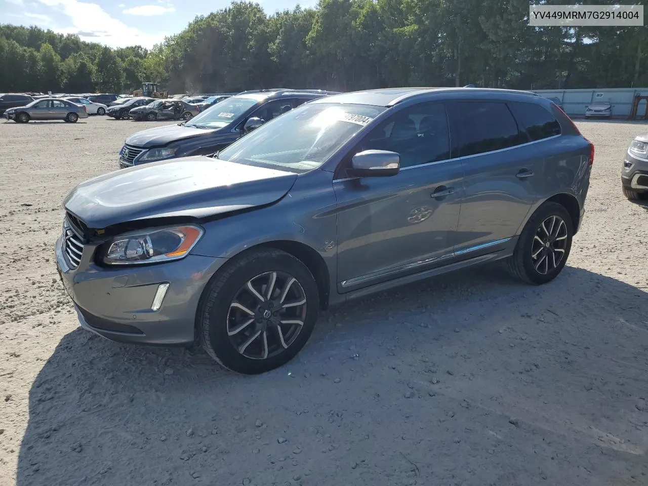 2016 Volvo Xc60 T6 Platinum VIN: YV449MRM7G2914004 Lot: 69797004