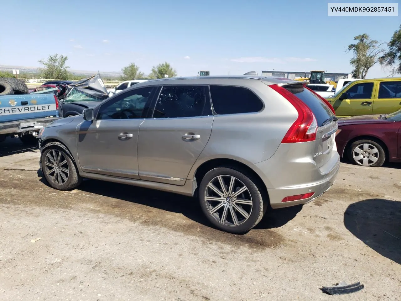 YV440MDK9G2857451 2016 Volvo Xc60 T5 Premier