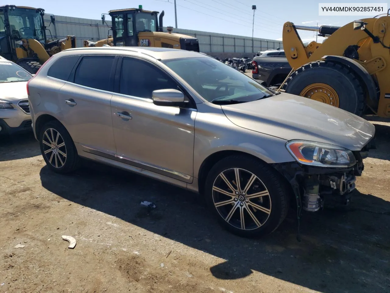 YV440MDK9G2857451 2016 Volvo Xc60 T5 Premier