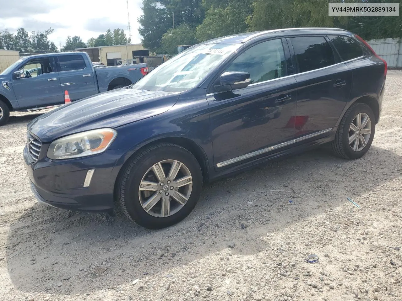 2016 Volvo Xc60 T6 Premier VIN: YV449MRK5G2889134 Lot: 70494344