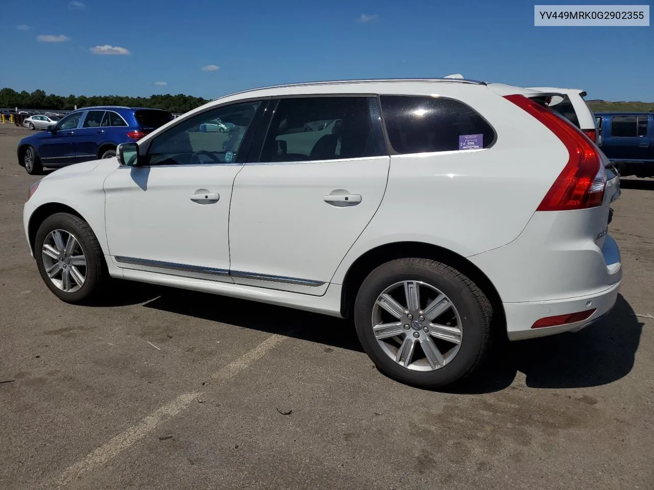 2016 Volvo Xc60 T6 Premier VIN: YV449MRK0G2902355 Lot: 70678544