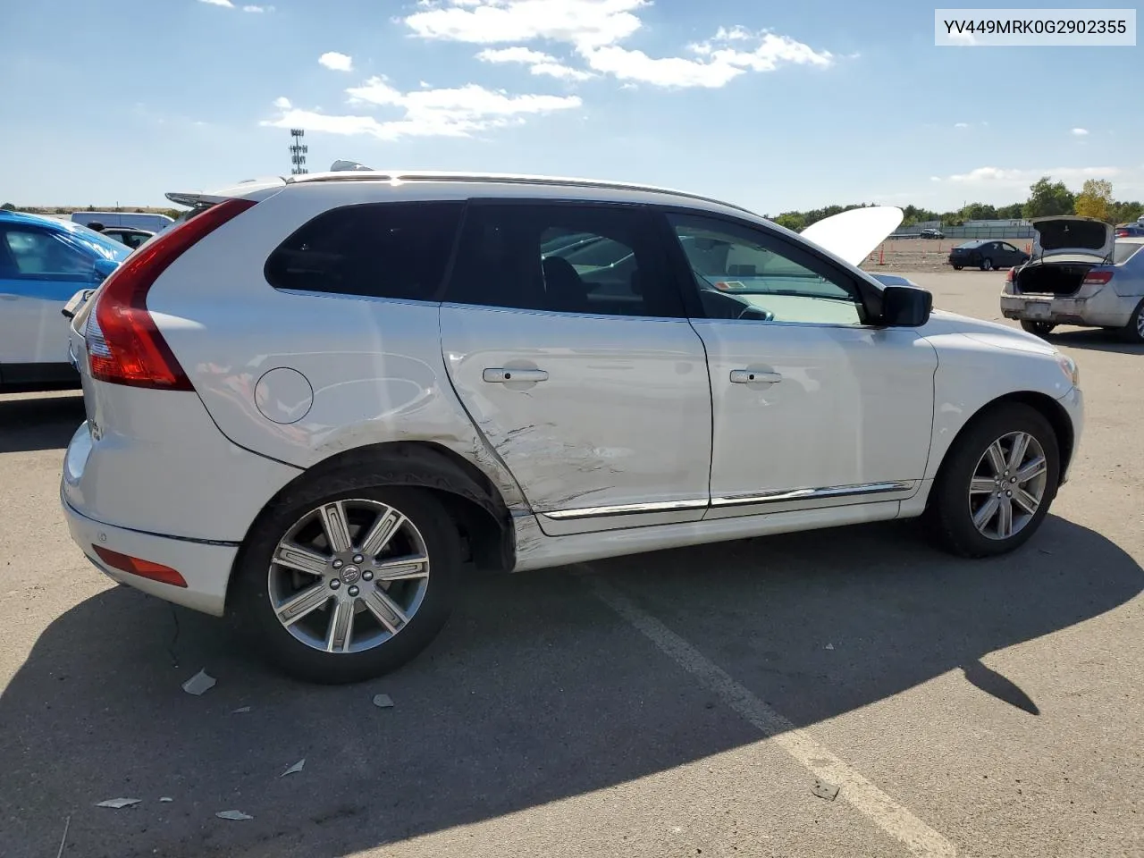 2016 Volvo Xc60 T6 Premier VIN: YV449MRK0G2902355 Lot: 70678544