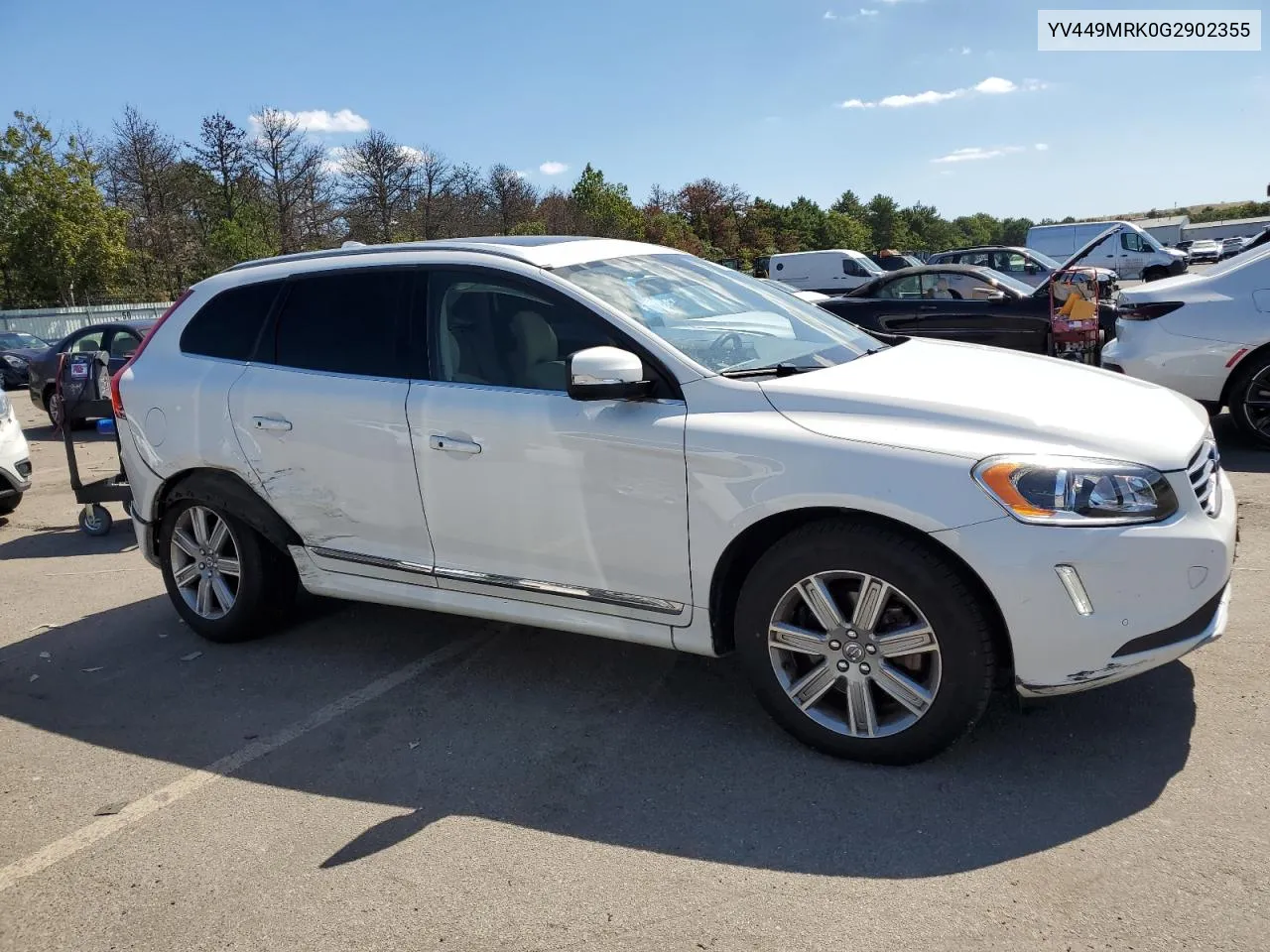 2016 Volvo Xc60 T6 Premier VIN: YV449MRK0G2902355 Lot: 70678544