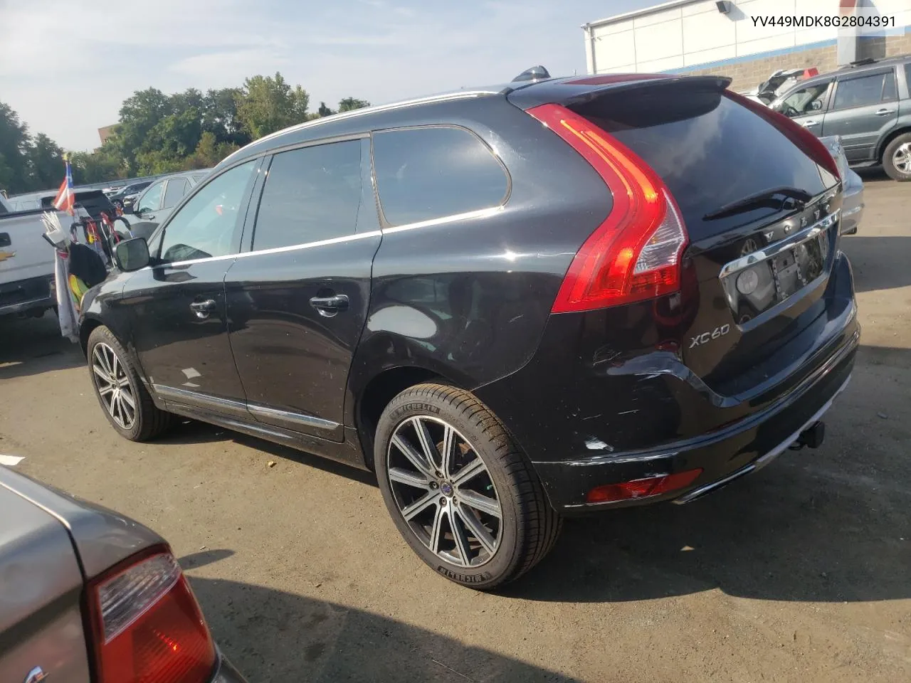 2016 Volvo Xc60 T6 Premier VIN: YV449MDK8G2804391 Lot: 71950144