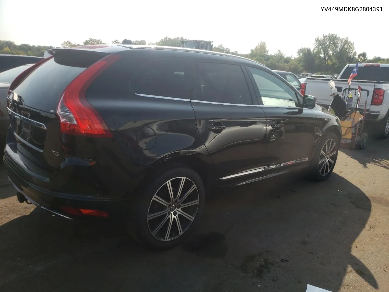 2016 Volvo Xc60 T6 Premier VIN: YV449MDK8G2804391 Lot: 71950144