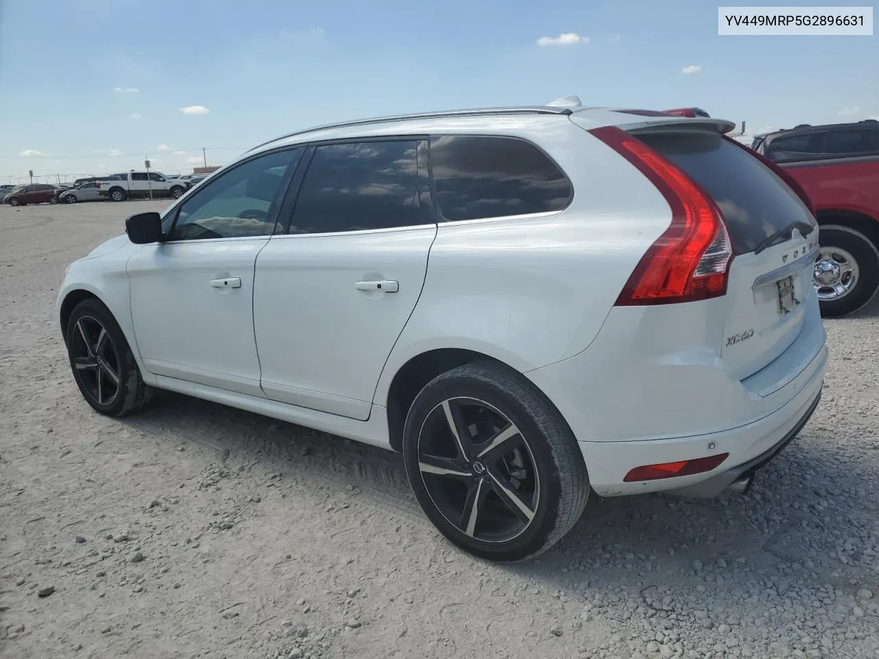 2016 Volvo Xc60 T6 R-Design VIN: YV449MRP5G2896631 Lot: 72002524