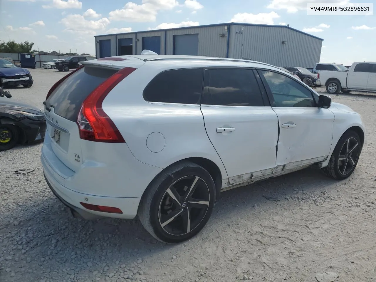 2016 Volvo Xc60 T6 R-Design VIN: YV449MRP5G2896631 Lot: 72002524