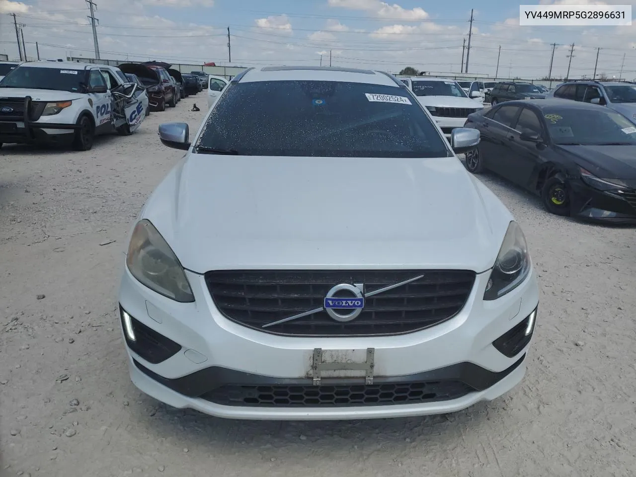 YV449MRP5G2896631 2016 Volvo Xc60 T6 R-Design