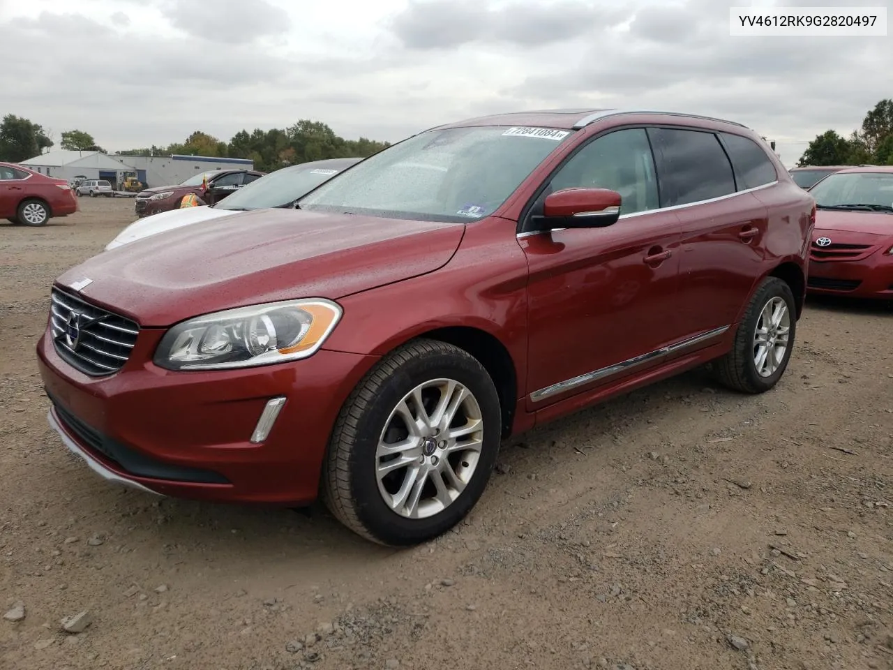 2016 Volvo Xc60 T5 Premier VIN: YV4612RK9G2820497 Lot: 72841084