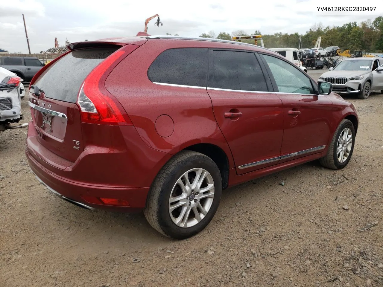 2016 Volvo Xc60 T5 Premier VIN: YV4612RK9G2820497 Lot: 72841084