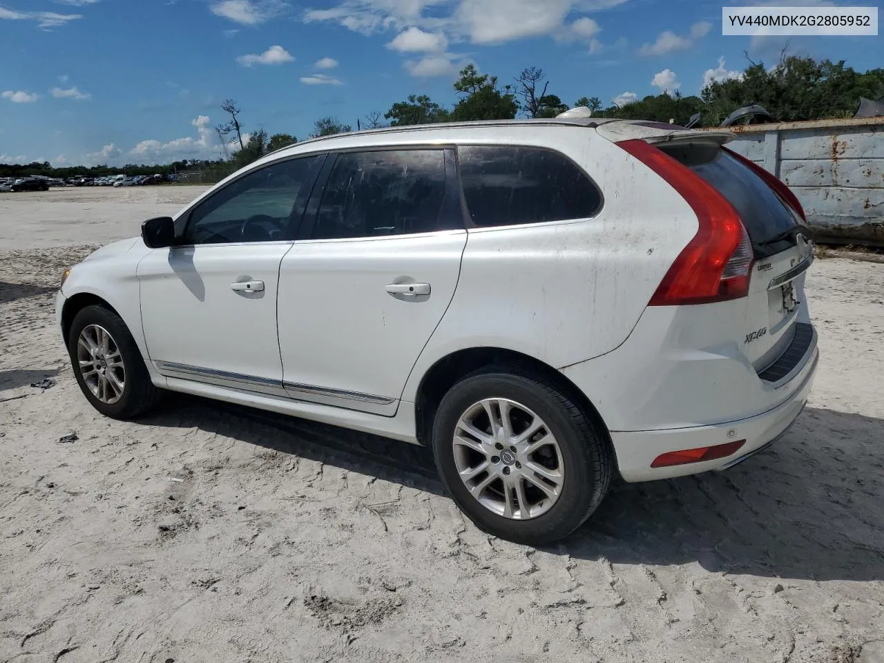 2016 Volvo Xc60 T5 Premier VIN: YV440MDK2G2805952 Lot: 73821494