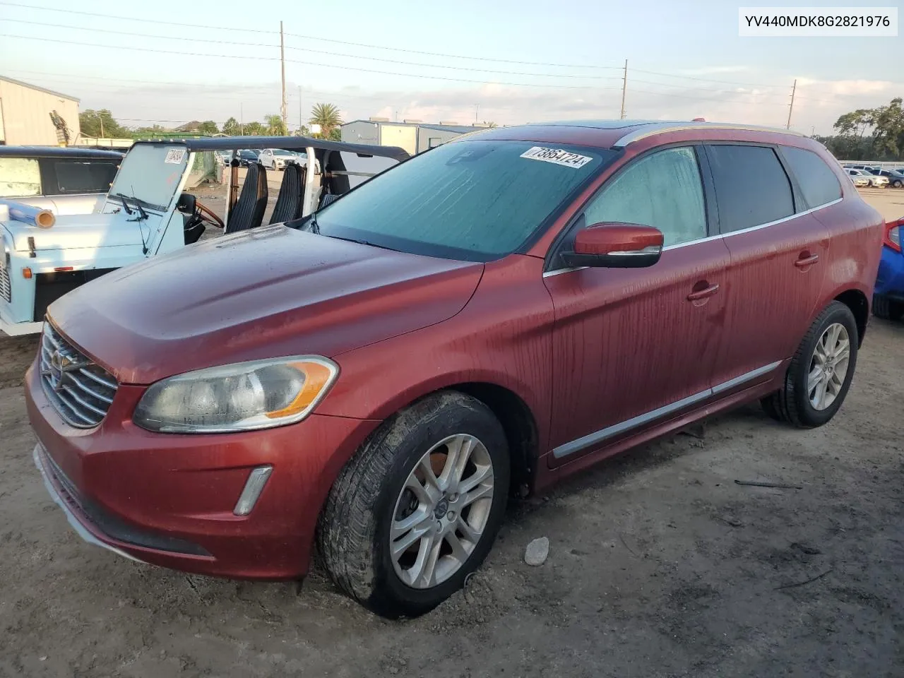 2016 Volvo Xc60 T5 Premier VIN: YV440MDK8G2821976 Lot: 73864724