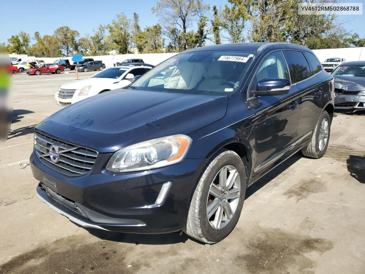 YV4612RM5G2868788 2016 Volvo Xc60 T5 Platinum