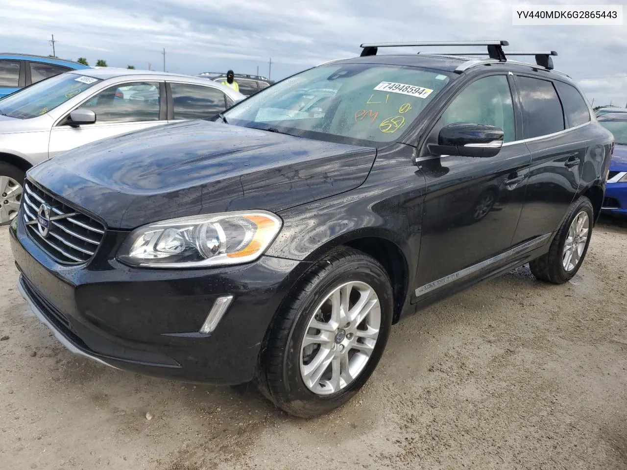 2016 Volvo Xc60 T5 Premier VIN: YV440MDK6G2865443 Lot: 74948594