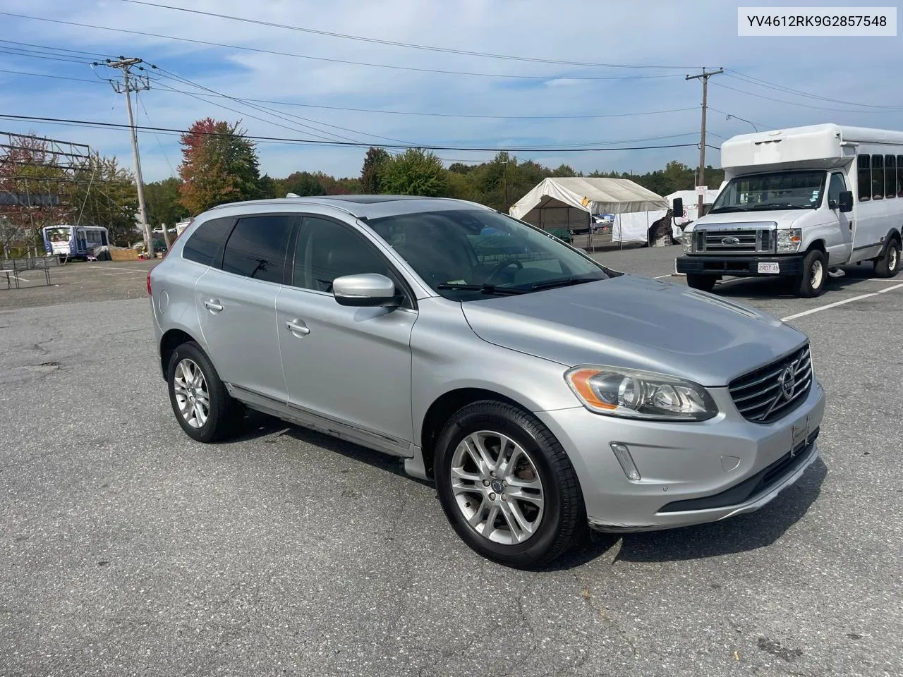 2016 Volvo Xc60 T5 Premier VIN: YV4612RK9G2857548 Lot: 75112714