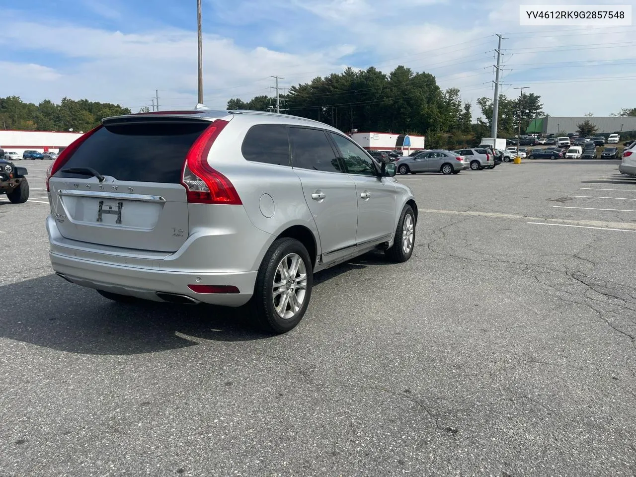 2016 Volvo Xc60 T5 Premier VIN: YV4612RK9G2857548 Lot: 75112714