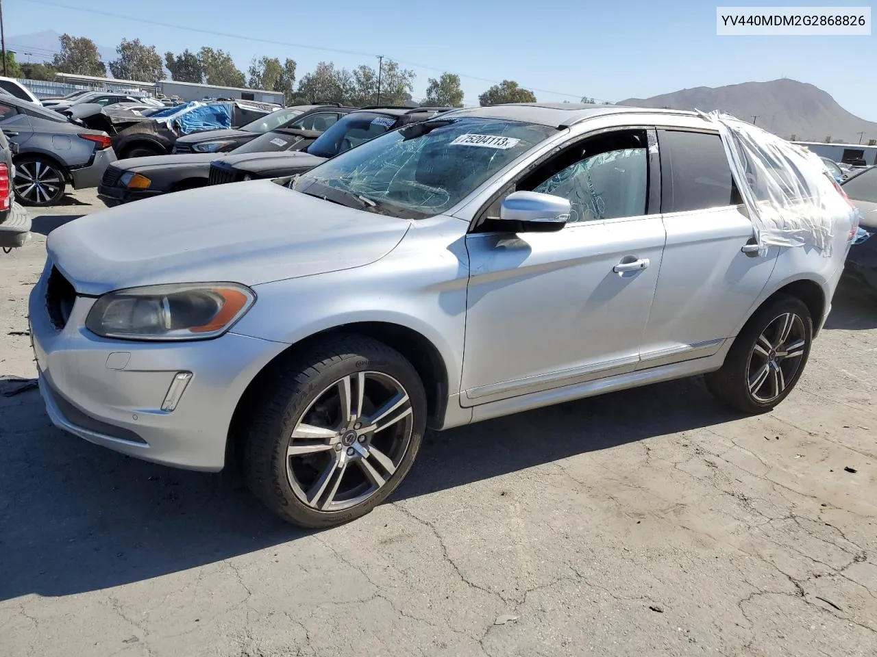 YV440MDM2G2868826 2016 Volvo Xc60 T5 Platinum