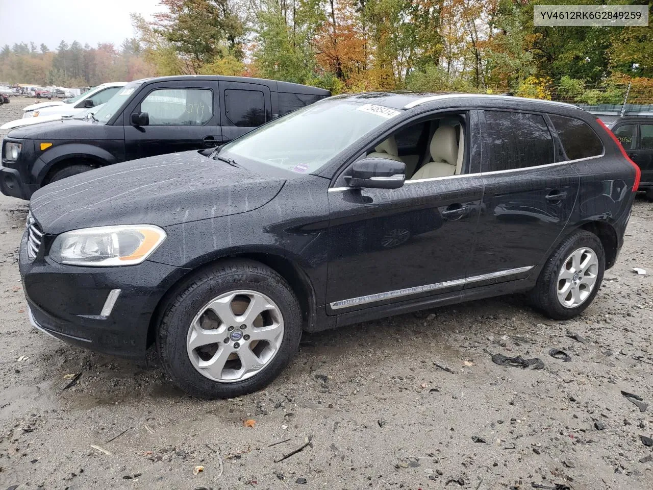 2016 Volvo Xc60 T5 Premier VIN: YV4612RK6G2849259 Lot: 75485414