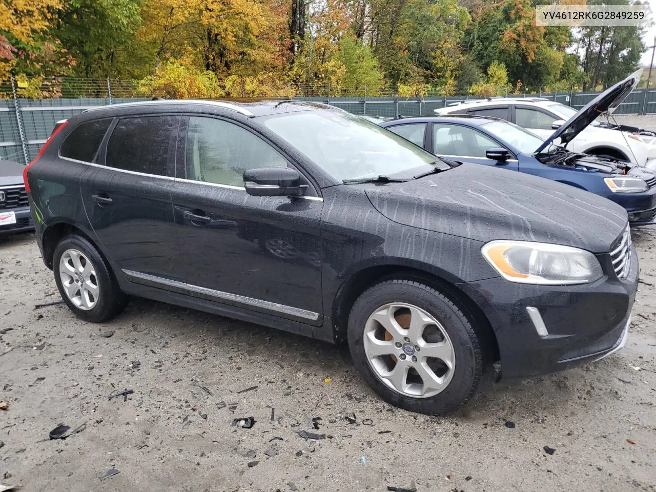 2016 Volvo Xc60 T5 Premier VIN: YV4612RK6G2849259 Lot: 75485414