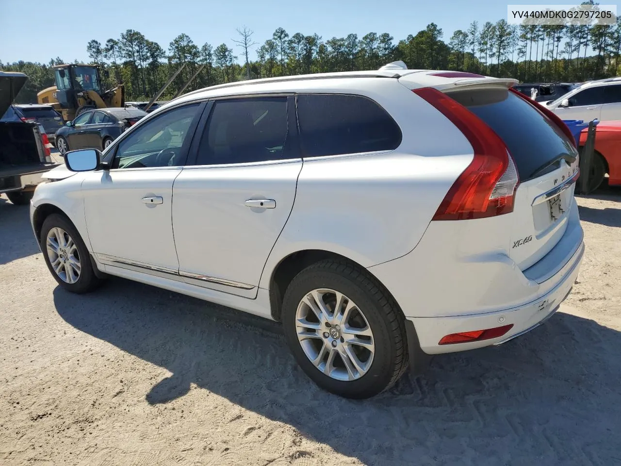 2016 Volvo Xc60 T5 Premier VIN: YV440MDK0G2797205 Lot: 75665674