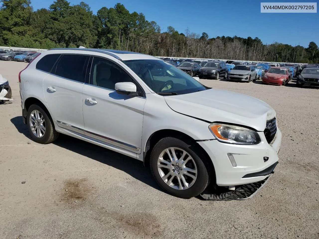 2016 Volvo Xc60 T5 Premier VIN: YV440MDK0G2797205 Lot: 75665674