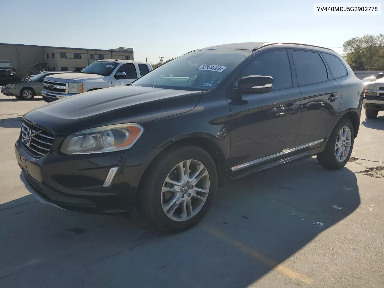 2016 Volvo Xc60 T5 VIN: YV440MDJ5G2902778 Lot: 76024164