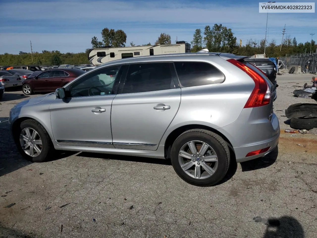 2016 Volvo Xc60 T6 Premier VIN: YV449MDK4G2822323 Lot: 76159434