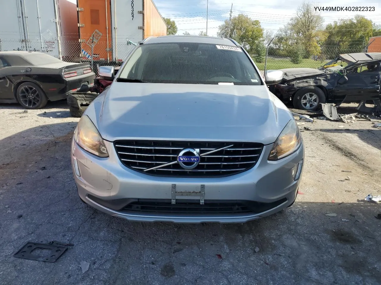 2016 Volvo Xc60 T6 Premier VIN: YV449MDK4G2822323 Lot: 76159434