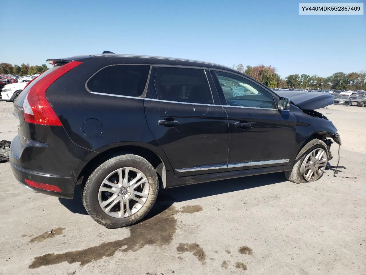 2016 Volvo Xc60 T5 Premier VIN: YV440MDK5G2867409 Lot: 76174654