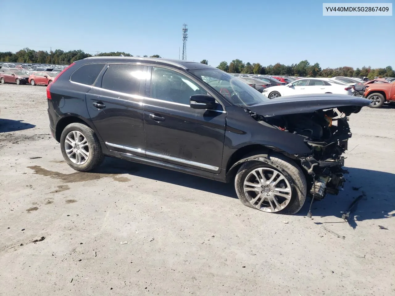 2016 Volvo Xc60 T5 Premier VIN: YV440MDK5G2867409 Lot: 76174654